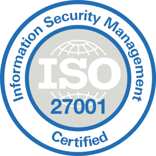 ISO 27001 Information Security Management Certified