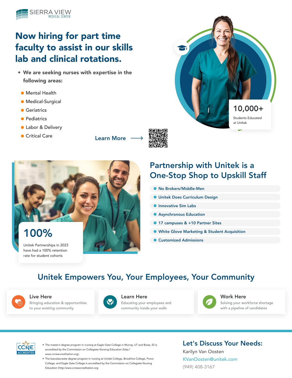SVMC · Recruitment flyer