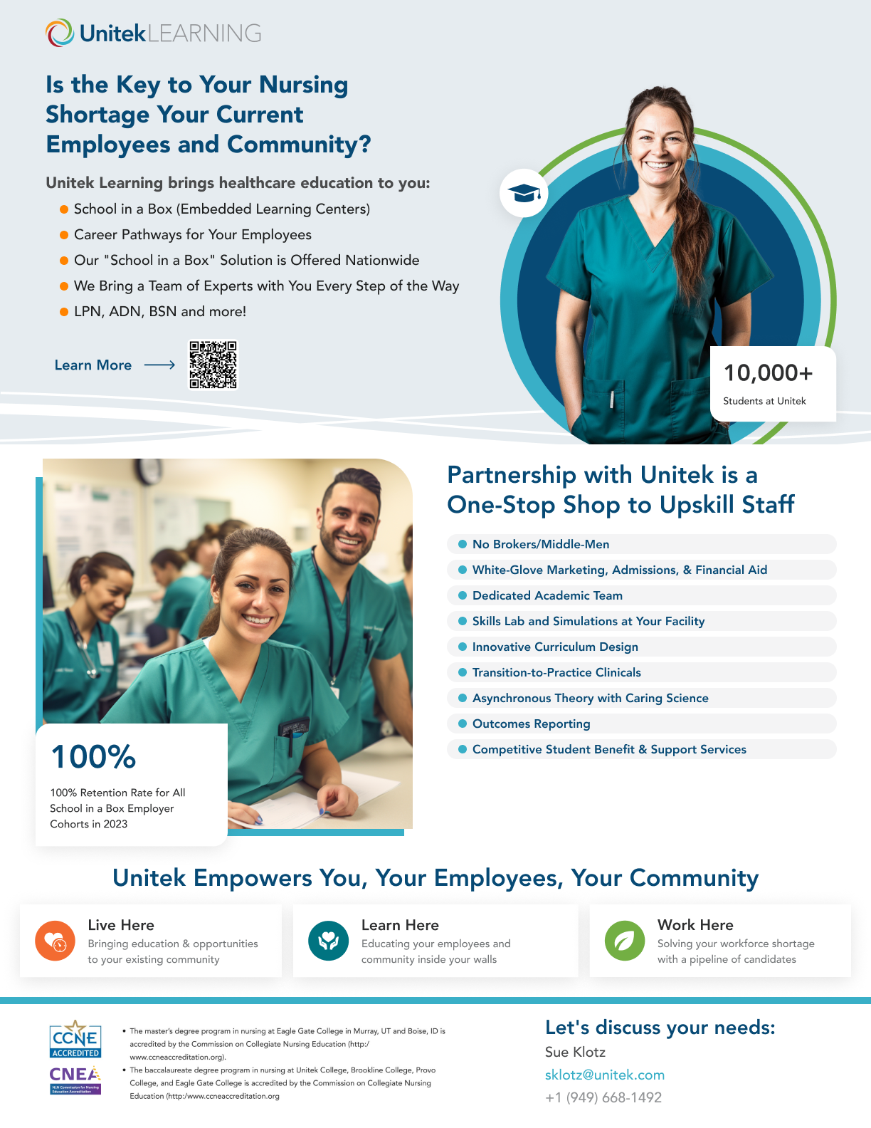 Unitek Learning · gray hero