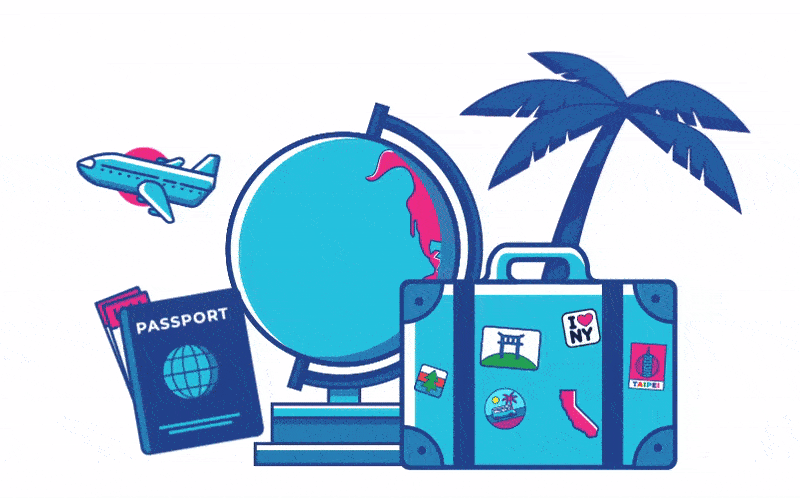 Ontario International Airport · blog hero animation